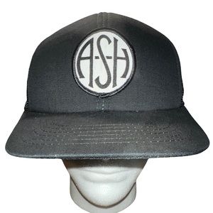 Vintage ASH Trucker SnapBack Hat